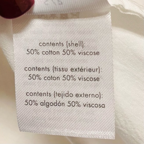 WeWoreWhat Blanca Wrap Dress Womens Size Small White Plunge Long Sleeve Poplin - Picture 12 of 16